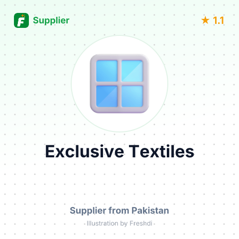 Exclusive Textiles – summary card, no photo uploaded yet