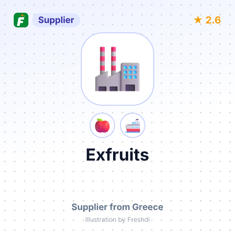 Exfruits – summary card, no photo uploaded yet