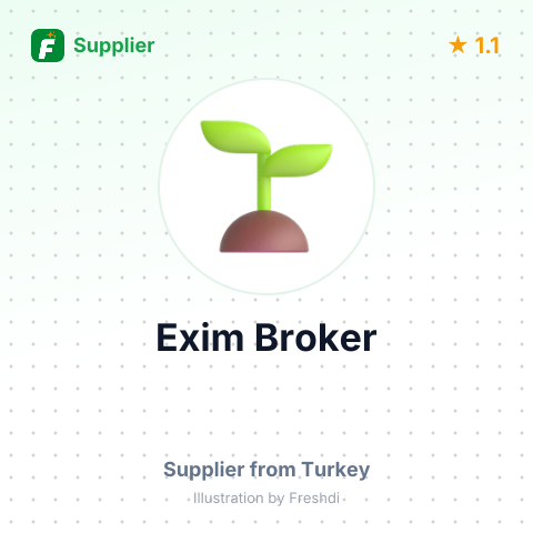 Exim Broker  – summary card, no photo uploaded yet