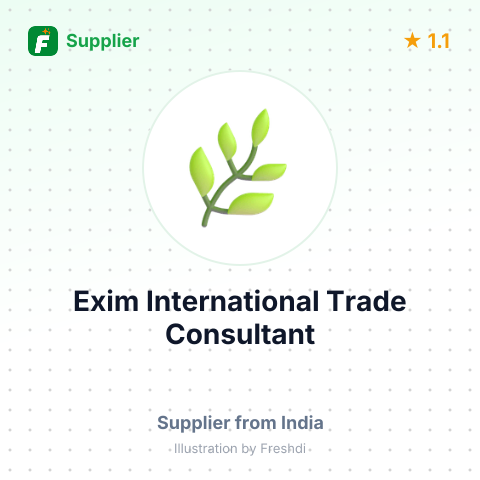 Exim International Trade Consultant – summary card, no photo uploaded yet