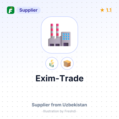 Exim-Trade  – summary card, no photo uploaded yet