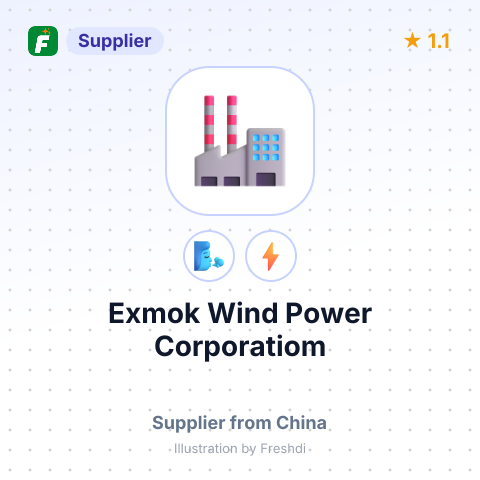 Exmok Wind Power Corporatiom – summary card, no photo uploaded yet
