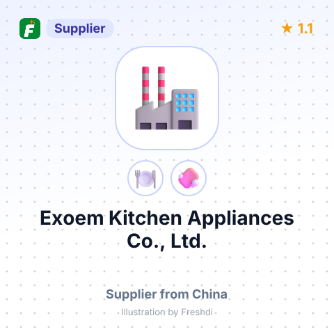 Exoem Kitchen Appliances Co., Ltd. – summary card, no photo uploaded yet