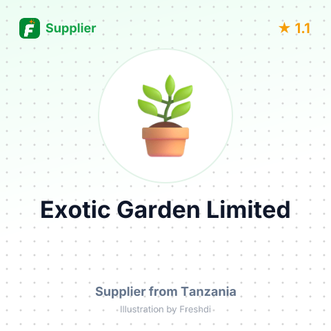 Exotic Garden Limited  – summary card, no photo uploaded yet