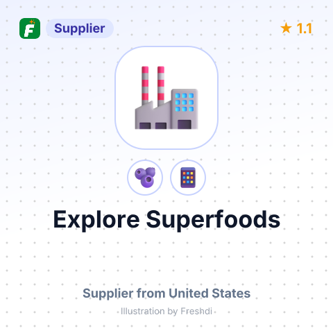 Explore Superfoods  – summary card, no photo uploaded yet
