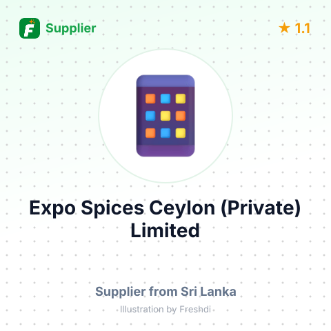 Expo Spices Ceylon (Private) Limited  – summary card, no photo uploaded yet