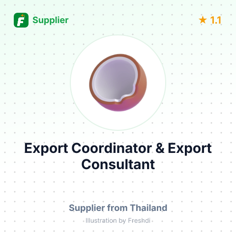 Export Coordinator & Export Consultant  – summary card, no photo uploaded yet