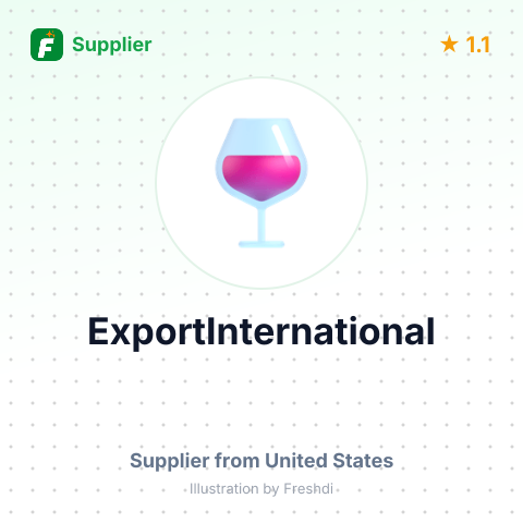 ExportInternational – summary card, no photo uploaded yet