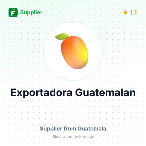 Exportadora Guatemalan  – summary card, no photo uploaded yet