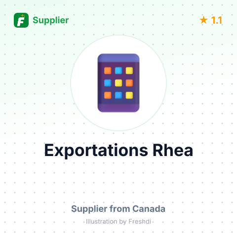 Exportations Rhea  – summary card, no photo uploaded yet