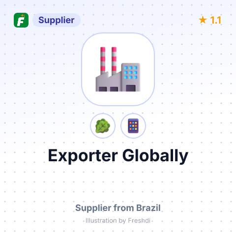 Exporter Globally – summary card, no photo uploaded yet