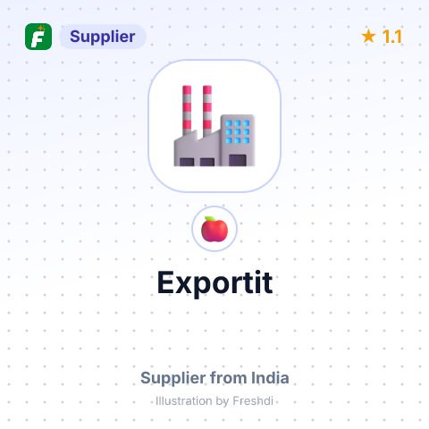 Exportit  – summary card, no photo uploaded yet