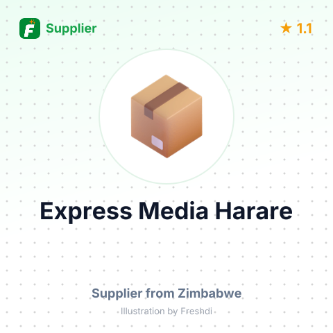 Express Media Harare – summary card, no photo uploaded yet