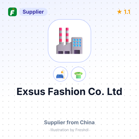 Exsus Fashion Co. Ltd – summary card, no photo uploaded yet