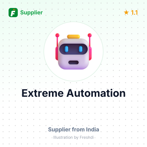 Extreme Automation – summary card, no photo uploaded yet