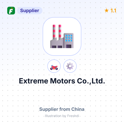 Extreme Motors Co.,Ltd. – summary card, no photo uploaded yet