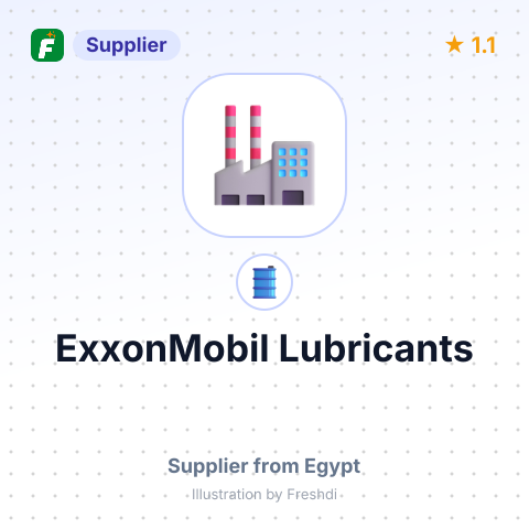 ExxonMobil Lubricants – summary card, no photo uploaded yet
