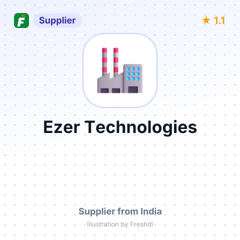 Ezer Technologies – summary card, no photo uploaded yet