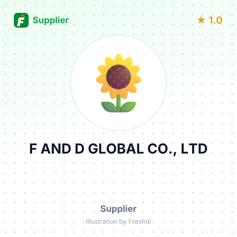 F AND D GLOBAL CO., LTD – summary card, no photo uploaded yet