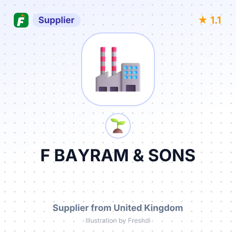 F BAYRAM & SONS – summary card, no photo uploaded yet