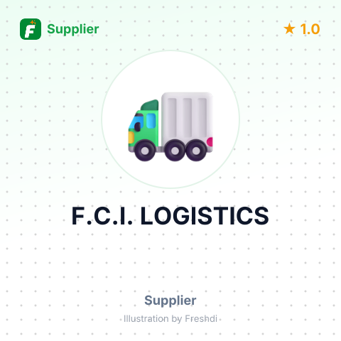 F.C.I. LOGISTICS – summary card, no photo uploaded yet