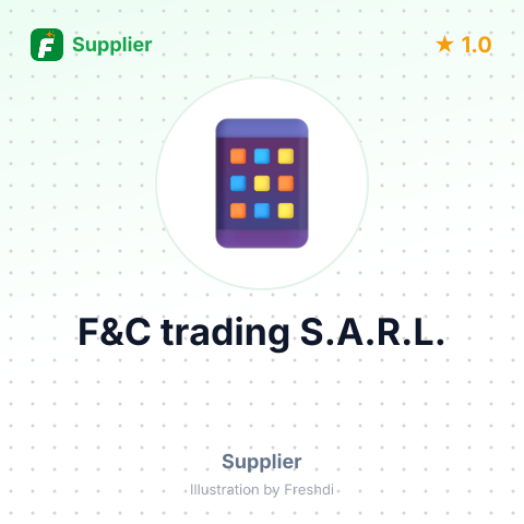 F&C trading S.A.R.L. – summary card, no photo uploaded yet
