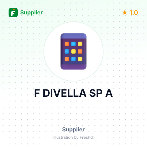 F DIVELLA SP A – summary card, no photo uploaded yet