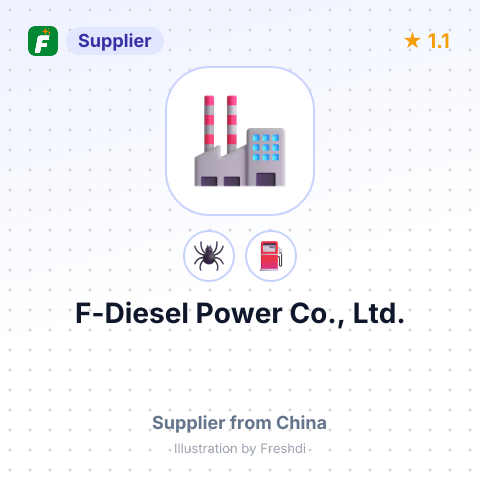 F-Diesel Power Co., Ltd. – summary card, no photo uploaded yet