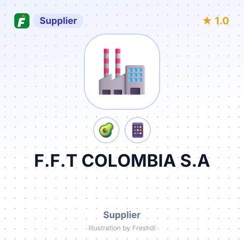 F.F.T COLOMBIA S.A – summary card, no photo uploaded yet