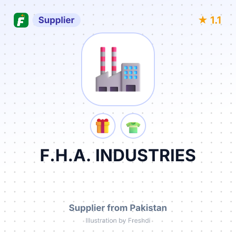 F.H.A. INDUSTRIES – summary card, no photo uploaded yet