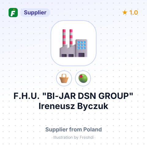 F.H.U. "BI-JAR DSN GROUP" Ireneusz Byczuk – summary card, no photo uploaded yet