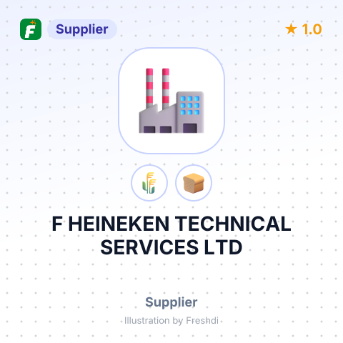 F HEINEKEN TECHNICAL SERVICES LTD – summary card, no photo uploaded yet