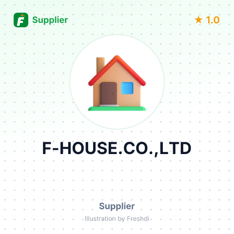 F-HOUSE.CO.,LTD – summary card, no photo uploaded yet