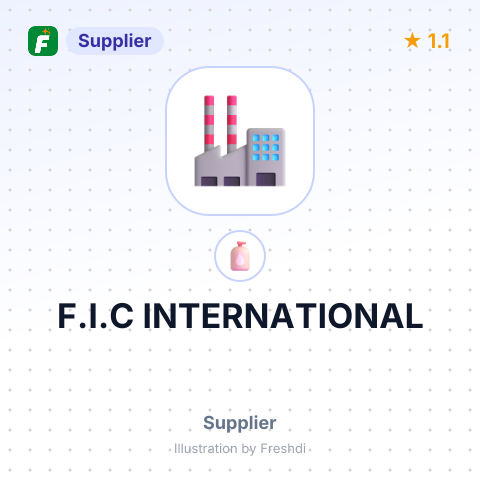 F.I.C INTERNATIONAL – summary card, no photo uploaded yet