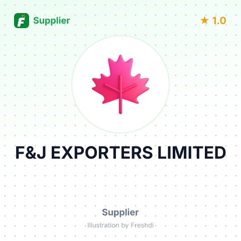 F&J EXPORTERS LIMITED – summary card, no photo uploaded yet