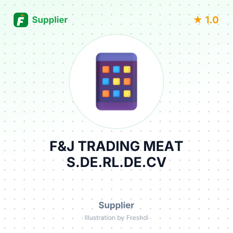 F&J TRADING MEAT S.DE.RL.DE.CV – summary card, no photo uploaded yet