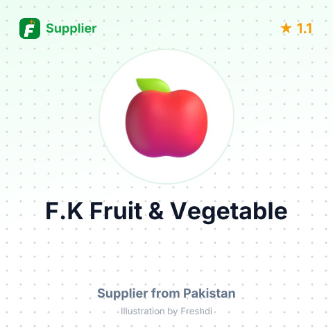 F.K Fruit & Vegetable  – summary card, no photo uploaded yet