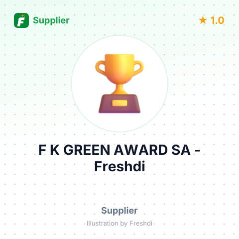 F K GREEN AWARD SA – summary card, no photo uploaded yet