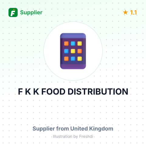 F K K FOOD DISTRIBUTION – summary card, no photo uploaded yet