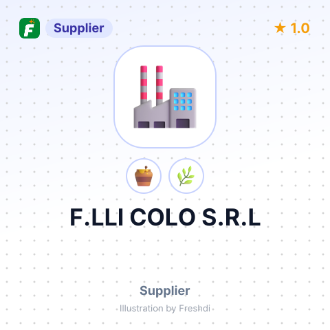 F.LLI COLO S.R.L – summary card, no photo uploaded yet
