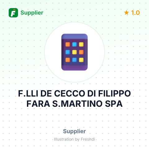 F.LLI DE CECCO DI FILIPPO FARA S.MARTINO SPA – summary card, no photo uploaded yet