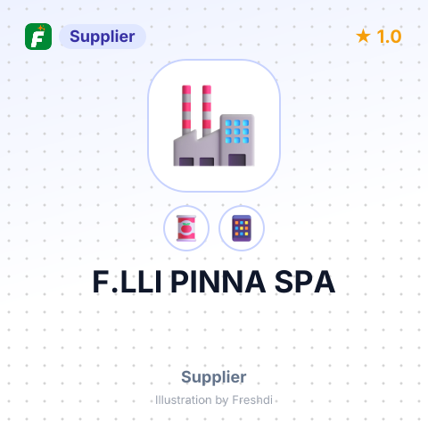 F.LLI PINNA SPA – summary card, no photo uploaded yet