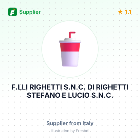 F.LLI RIGHETTI S.N.C. DI RIGHETTI STEFANO E LUCIO S.N.C. – summary card, no photo uploaded yet