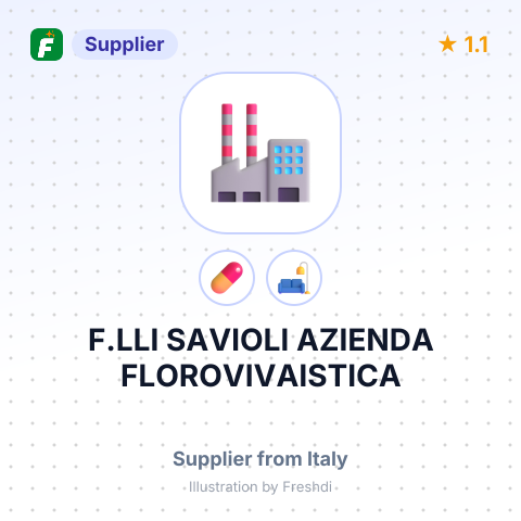 F.LLI SAVIOLI AZIENDA FLOROVIVAISTICA – summary card, no photo uploaded yet