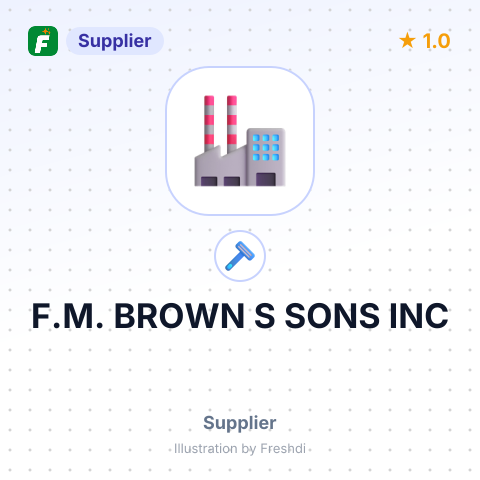 F.M. BROWN S SONS INC – summary card, no photo uploaded yet