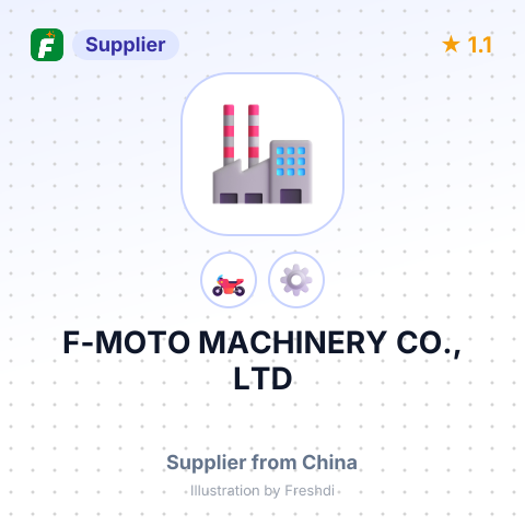 F-MOTO MACHINERY CO., LTD – summary card, no photo uploaded yet