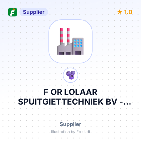 F OR LOLAAR SPUITGIETTECHNIEK BV – summary card, no photo uploaded yet