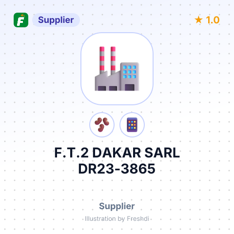 F.T.2 DAKAR SARL DR23-3865 – summary card, no photo uploaded yet