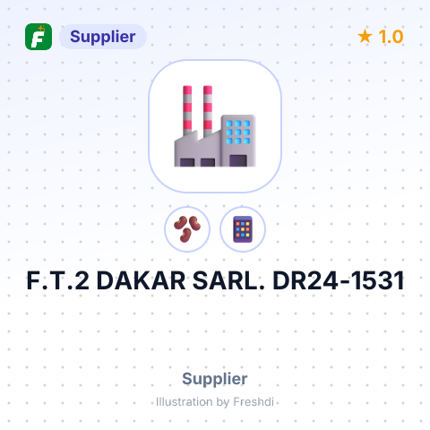 F.T.2 DAKAR SARL. DR24-1531 – summary card, no photo uploaded yet