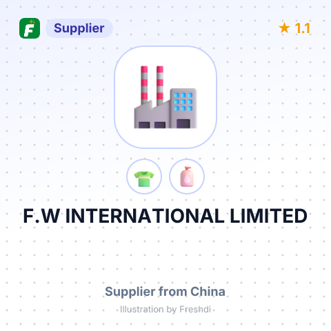 F.W INTERNATIONAL LIMITED – summary card, no photo uploaded yet